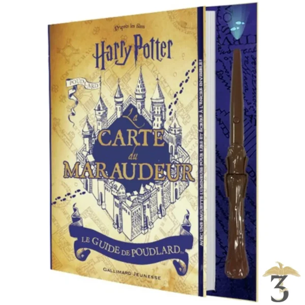 Livre La Carte du Maraudeur - Le Guide Magique - Les Trois Reliques, magasin Harry Potter - Photo N°1