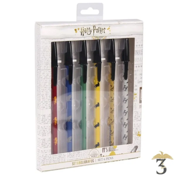 Lot 6 stylos - Les Trois Reliques, magasin Harry Potter - Photo N°1