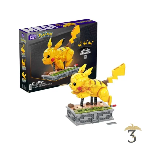 Mega coffret de construction pikachu 30 cm – pokemon - Les Trois Reliques, magasin Harry Potter - Photo N°3