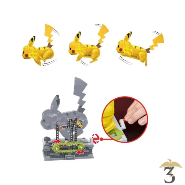 Mega coffret de construction pikachu 30 cm – pokemon - Les Trois Reliques, magasin Harry Potter - Photo N°4