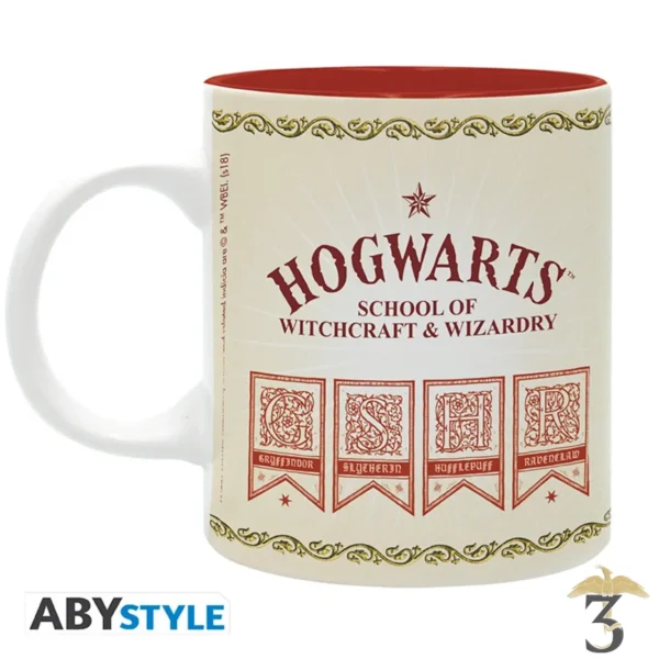 Mug hogwarts beige 320ml - Les Trois Reliques, magasin Harry Potter - Photo N°2