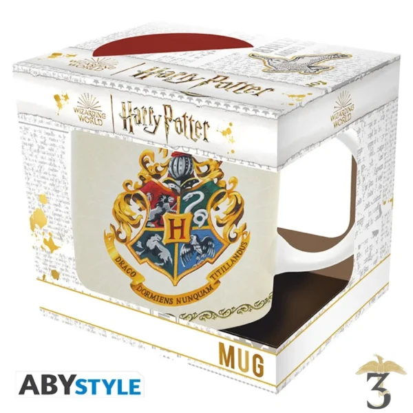 Mug hogwarts beige 320ml - Les Trois Reliques, magasin Harry Potter - Photo N°4