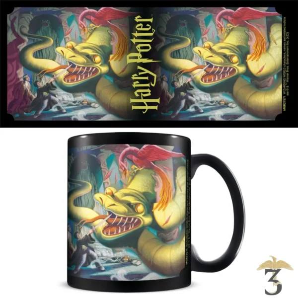 Mug (livre 2) basilic - Les Trois Reliques, magasin Harry Potter - Photo N°1