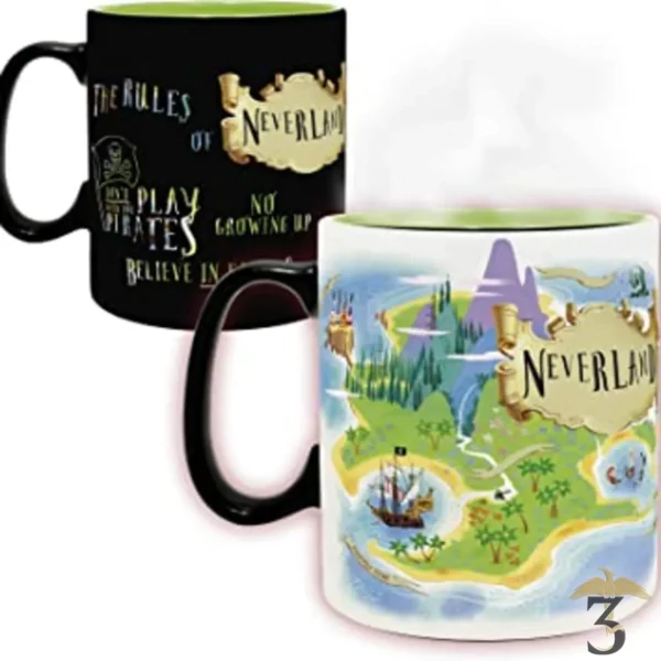 MUG PETER PAN NEVERLAND CHANGE DE COULEUR – DISNEY - Les Trois Reliques, magasin Harry Potter - Photo N°2