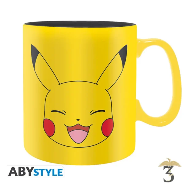 Mug pikachu visage 460 ml – pokemon - Les Trois Reliques, magasin Harry Potter - Photo N°1