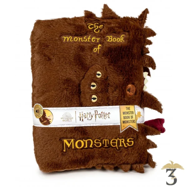 Peluche livre des monstre sonore 35cm - Les Trois Reliques, magasin Harry Potter - Photo N°2