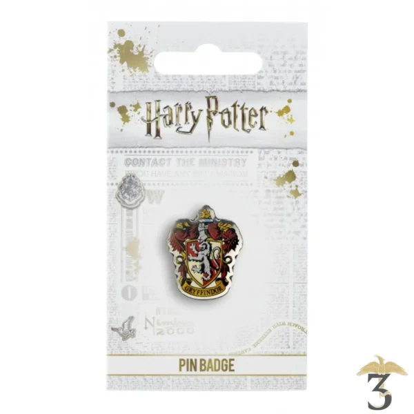 Badge Harry Potter MinaLima - Blason Gryffondor