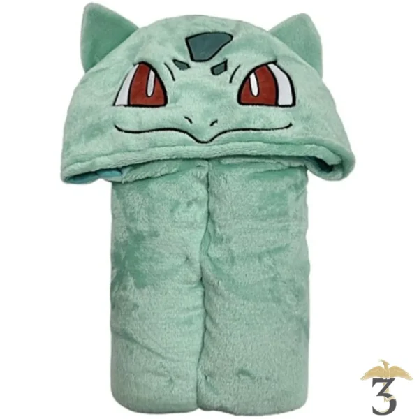 Plaid capuche bulbizarre – pokemon - Les Trois Reliques, magasin Harry Potter - Photo N°1