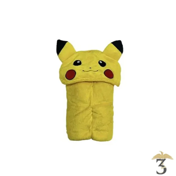 Plaid capuche pikachu – pokemon - Les Trois Reliques, magasin Harry Potter - Photo N°1