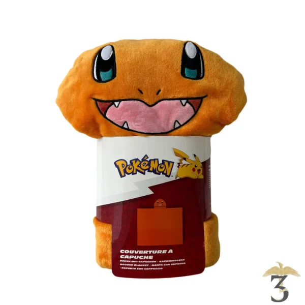 Plaid capuche salameche – pokemon - Les Trois Reliques, magasin Harry Potter - Photo N°1