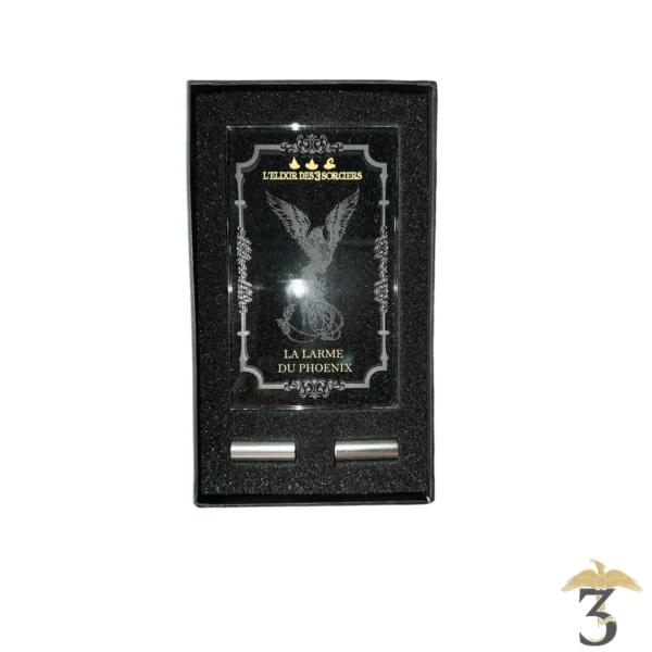 Plaque collector arribas / l’élixir des 3 sorciers – larme de phoenix - Les Trois Reliques, magasin Harry Potter - Photo N°1