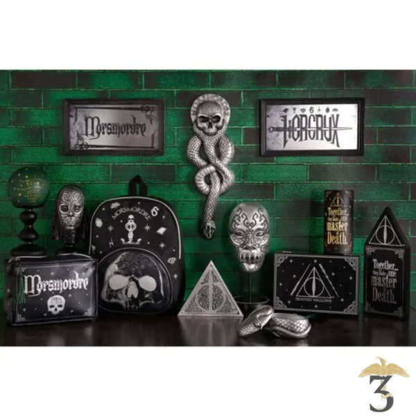 Plaque murale 3d mangemort - Les Trois Reliques, magasin Harry Potter - Photo N°6