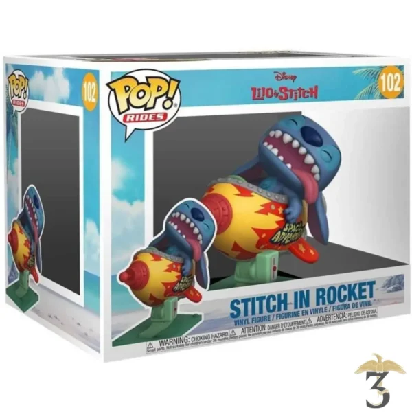 Pop 102 stitch fusee – stitch - Les Trois Reliques, magasin Harry Potter - Photo N°2