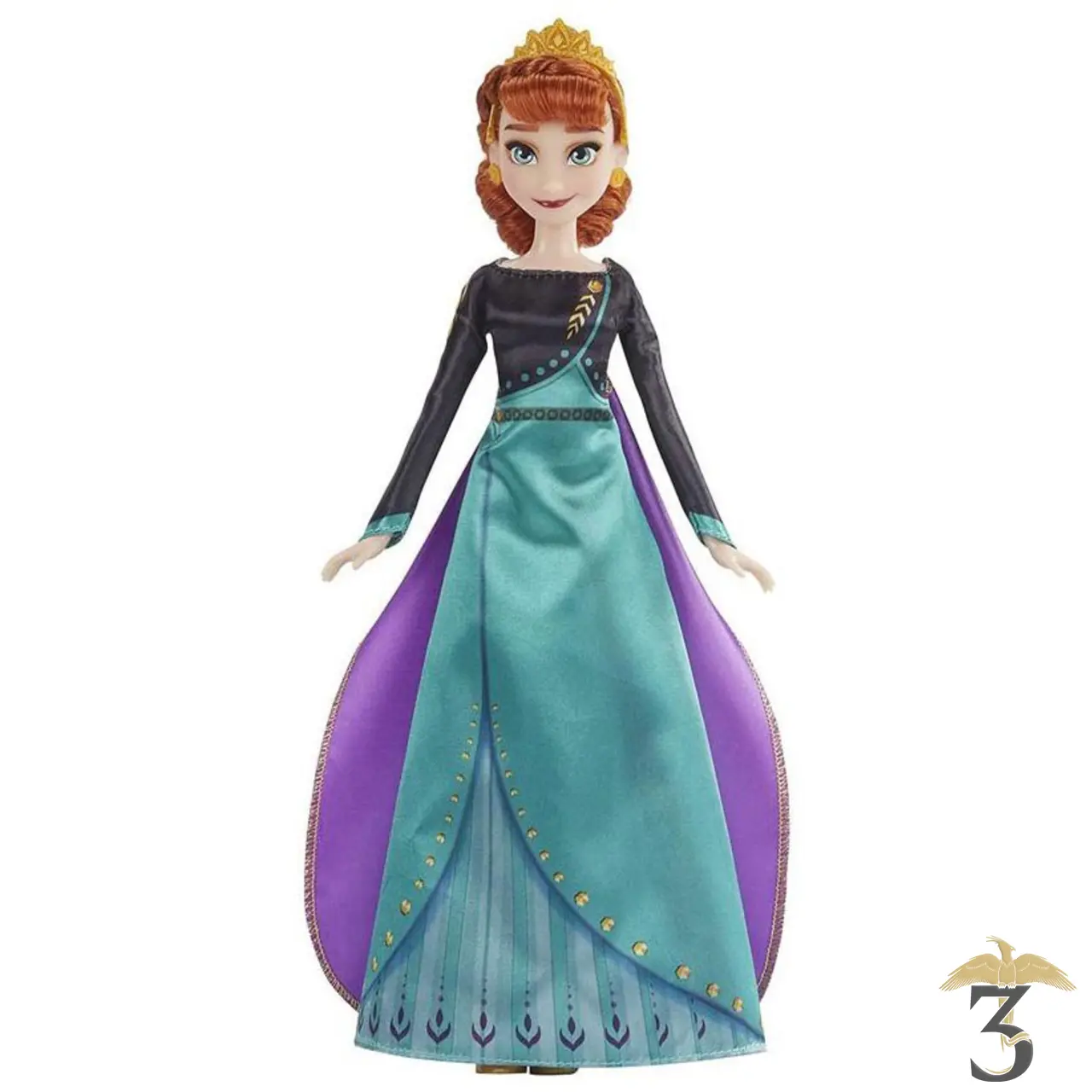 Anna en Robe Verte - La Reine des Neiges Disney