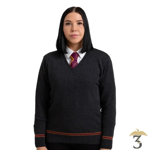 Pull gryffondor col v - Les Trois Reliques, magasin Harry Potter - Photo N°2