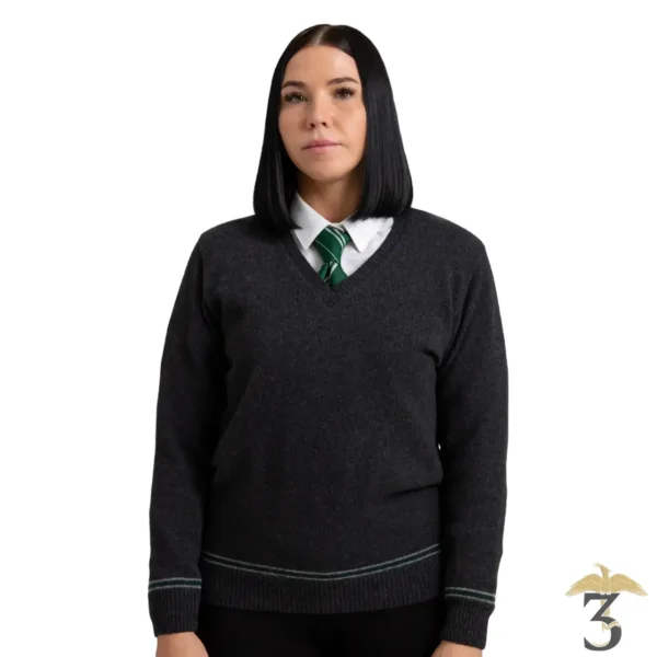 Pull serpentard col v - Les Trois Reliques, magasin Harry Potter - Photo N°2