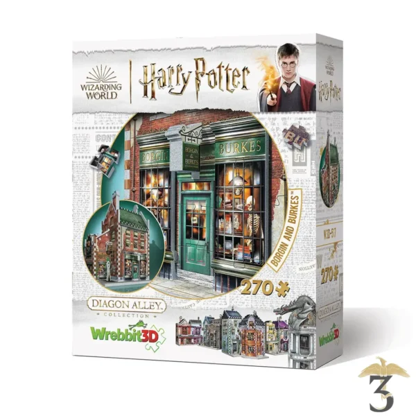 Puzzle 3d barjow & burkes - Les Trois Reliques, magasin Harry Potter - Photo N°1