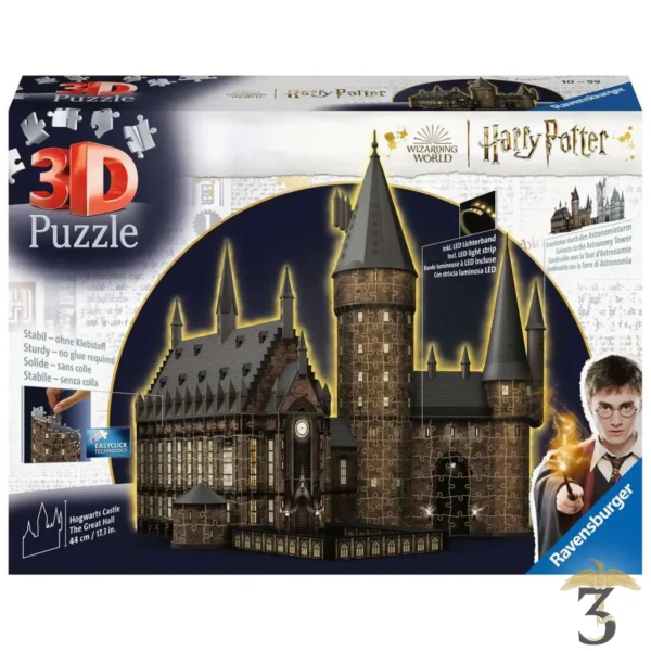 Puzzle 3d grande salle 540 pcs - Les Trois Reliques, magasin Harry Potter - Photo N°1