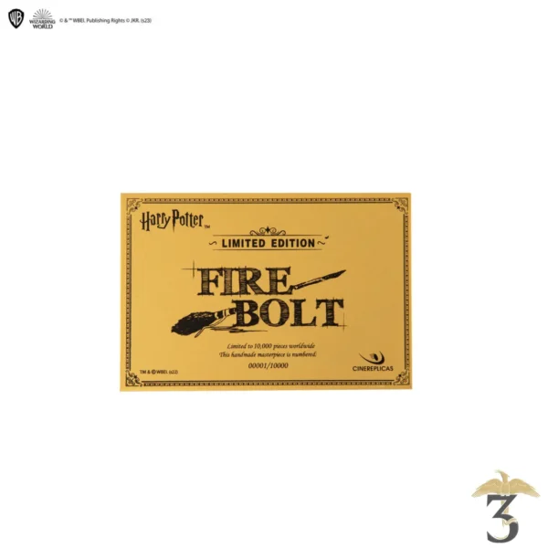 Harry Potter réplique 1/1 balai magique Firebolt 2022 Edition - La Boutique  du Sorcier