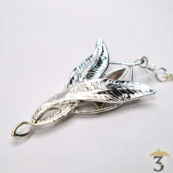 Réplique pendentif etoile du soir arwen argent 925eme cristaux – seigneur des anneaux - Les Trois Reliques, magasin Harry Potter - Photo N°4