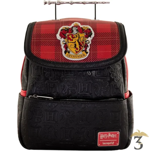 Sac a dos loungefly gryffindor metal - Les Trois Reliques, magasin Harry Potter - Photo N°1