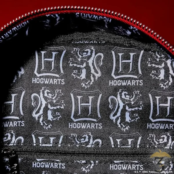 Sac a dos loungefly gryffindor metal - Les Trois Reliques, magasin Harry Potter - Photo N°4