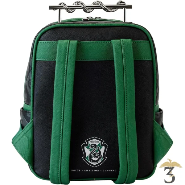 Sac a dos loungefly slytherin metal - Les Trois Reliques, magasin Harry Potter - Photo N°3