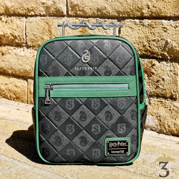 Sac a dos loungefly slytherin metal - Les Trois Reliques, magasin Harry Potter - Photo N°6