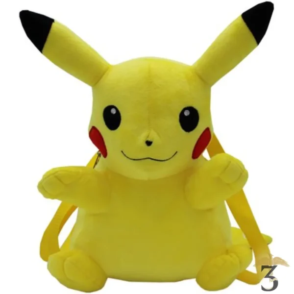 Sac a dos peluche pikachu – pokemon - Les Trois Reliques, magasin Harry Potter - Photo N°1