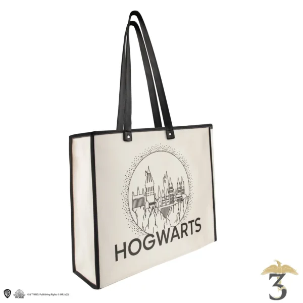 Sac cabas chateau de poudlard – harry potter - Les Trois Reliques, magasin Harry Potter - Photo N°3