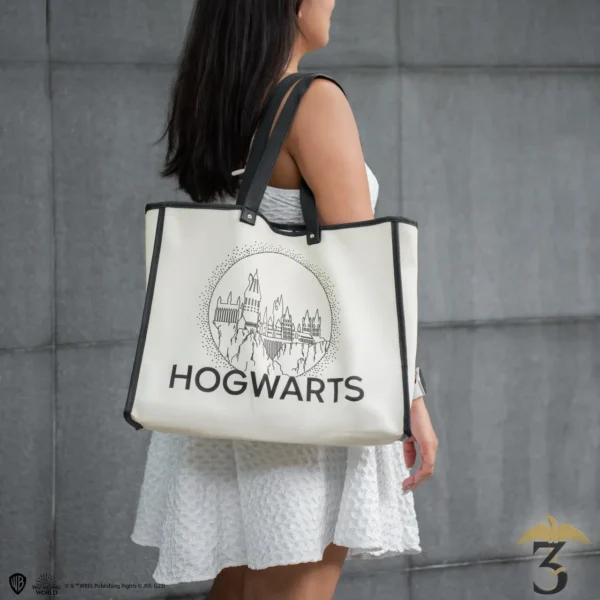 Sac cabas chateau de poudlard – harry potter - Les Trois Reliques, magasin Harry Potter - Photo N°6