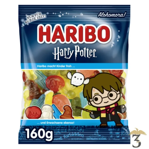 Sachet bonbons harry potter haribo – harry potter 160g - Les Trois Reliques, magasin Harry Potter - Photo N°1