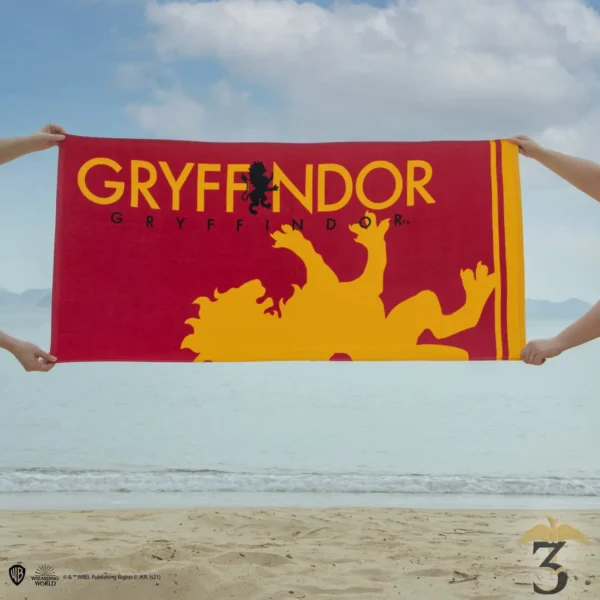 Serviette de plage Gryffondor - Les Trois Reliques, magasin Harry Potter - Photo N°3