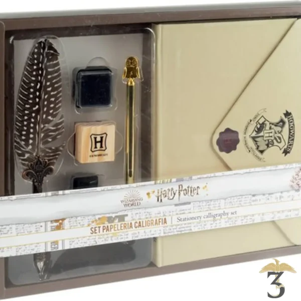 Set de papeterie lettre d´admission - Les Trois Reliques, magasin Harry Potter - Photo N°1