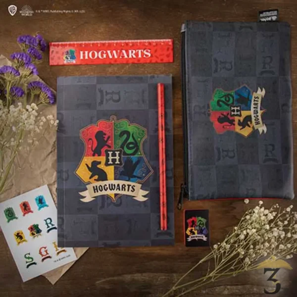 Set de papeterie Poudlard Harry Potter sur Kas Design