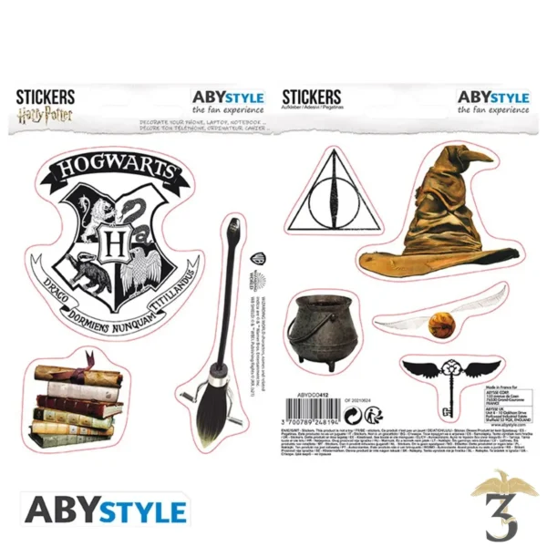 Stickers objets magiques - Les Trois Reliques, magasin Harry Potter - Photo N°1