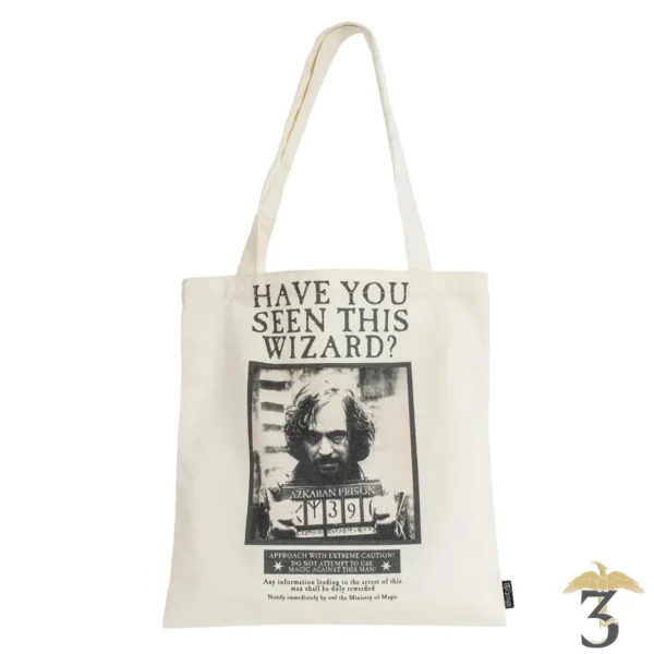 Tot bag sirius black have you seen this wizard - Les Trois Reliques, magasin Harry Potter - Photo N°1