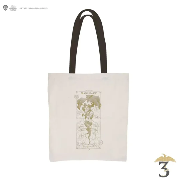 Tote bag mandragore - Les Trois Reliques, magasin Harry Potter - Photo N°2