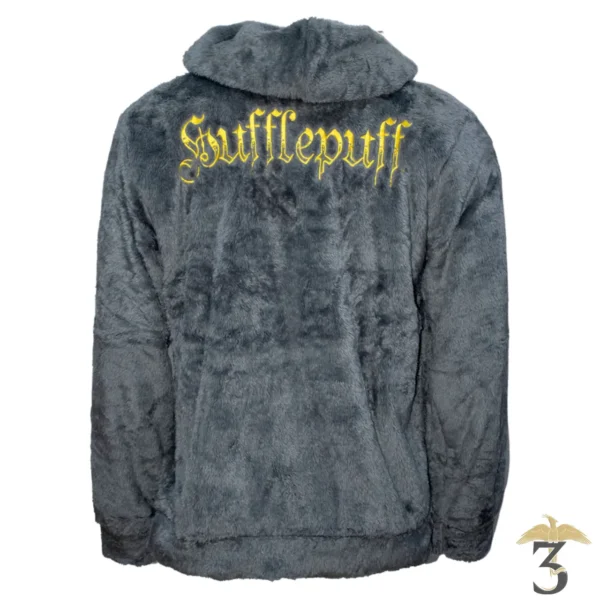 Veste fluffy poufsouffle s/m - Les Trois Reliques, magasin Harry Potter - Photo N°2