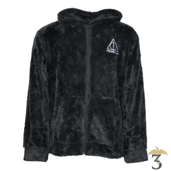 Veste fluffy reliques de la mort l/xl - Les Trois Reliques, magasin Harry Potter - Photo N°1