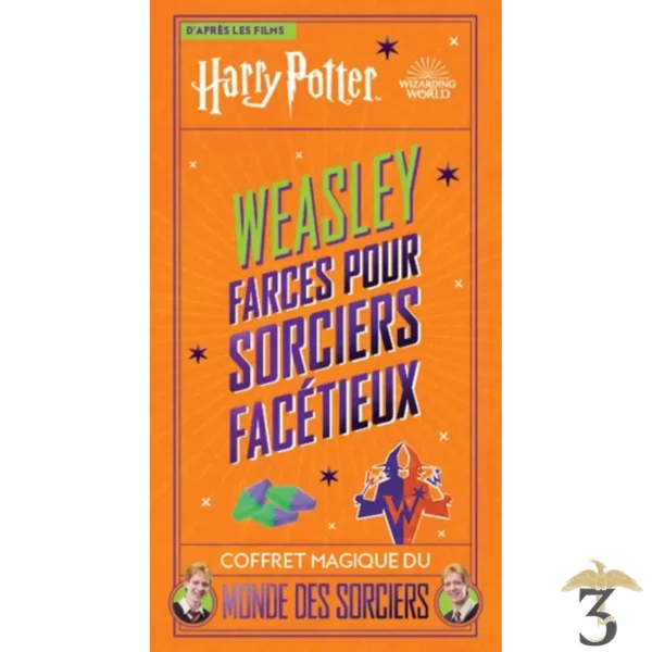 Weasley : farces pour sorciers facétieux – coffret magique du monde des sorciers - Les Trois Reliques, magasin Harry Potter - Photo N°1